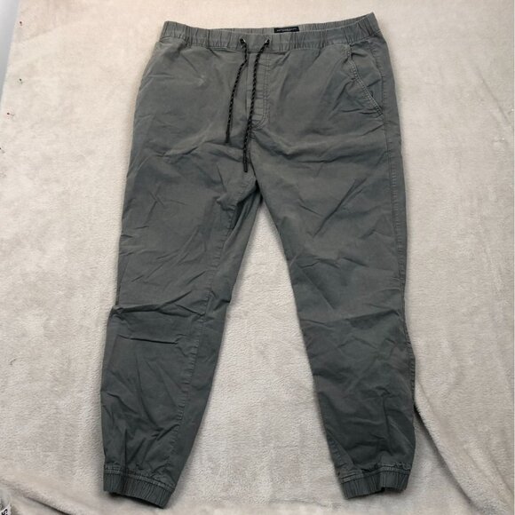 American Eagle Outfitters Men's Jogger 36x25 Pants Drawstring Green Casual - Picture 10 of 11